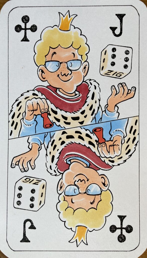 Jens Junge - 60 - Spielkarte von Kim Schmidt